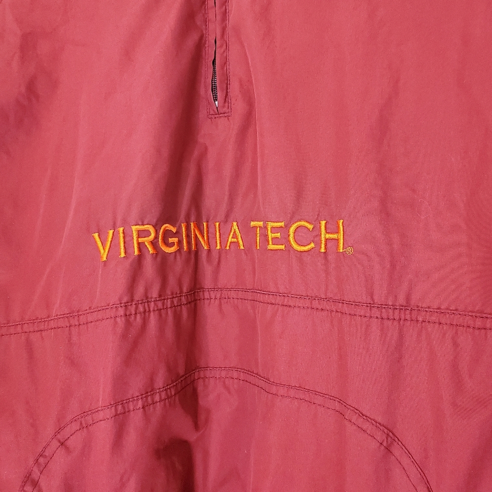 Virginia Tech Pullover Jacket, Size Medium - image 6